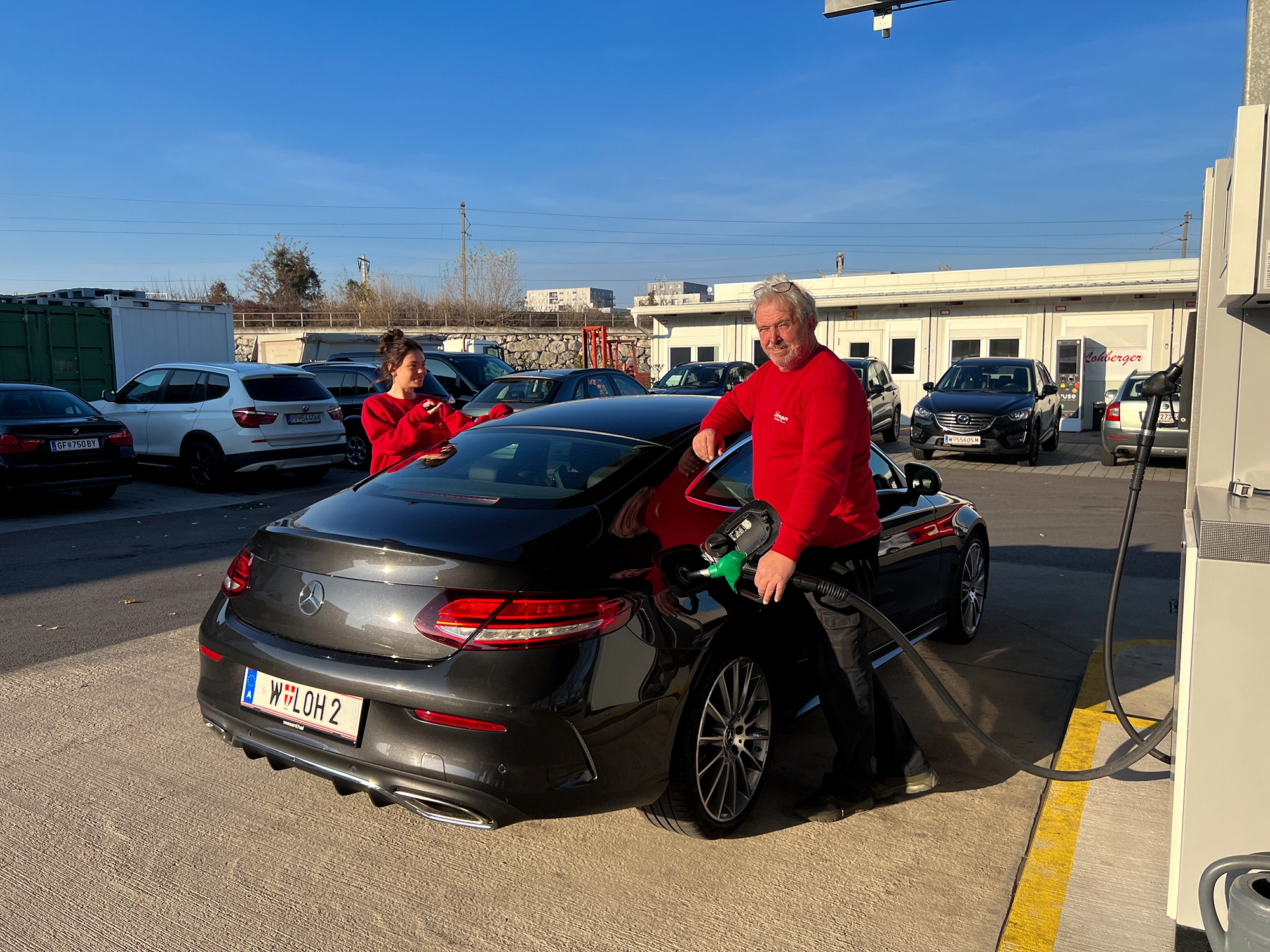 Lohberger Tankstelle Wien Benzin Tanken