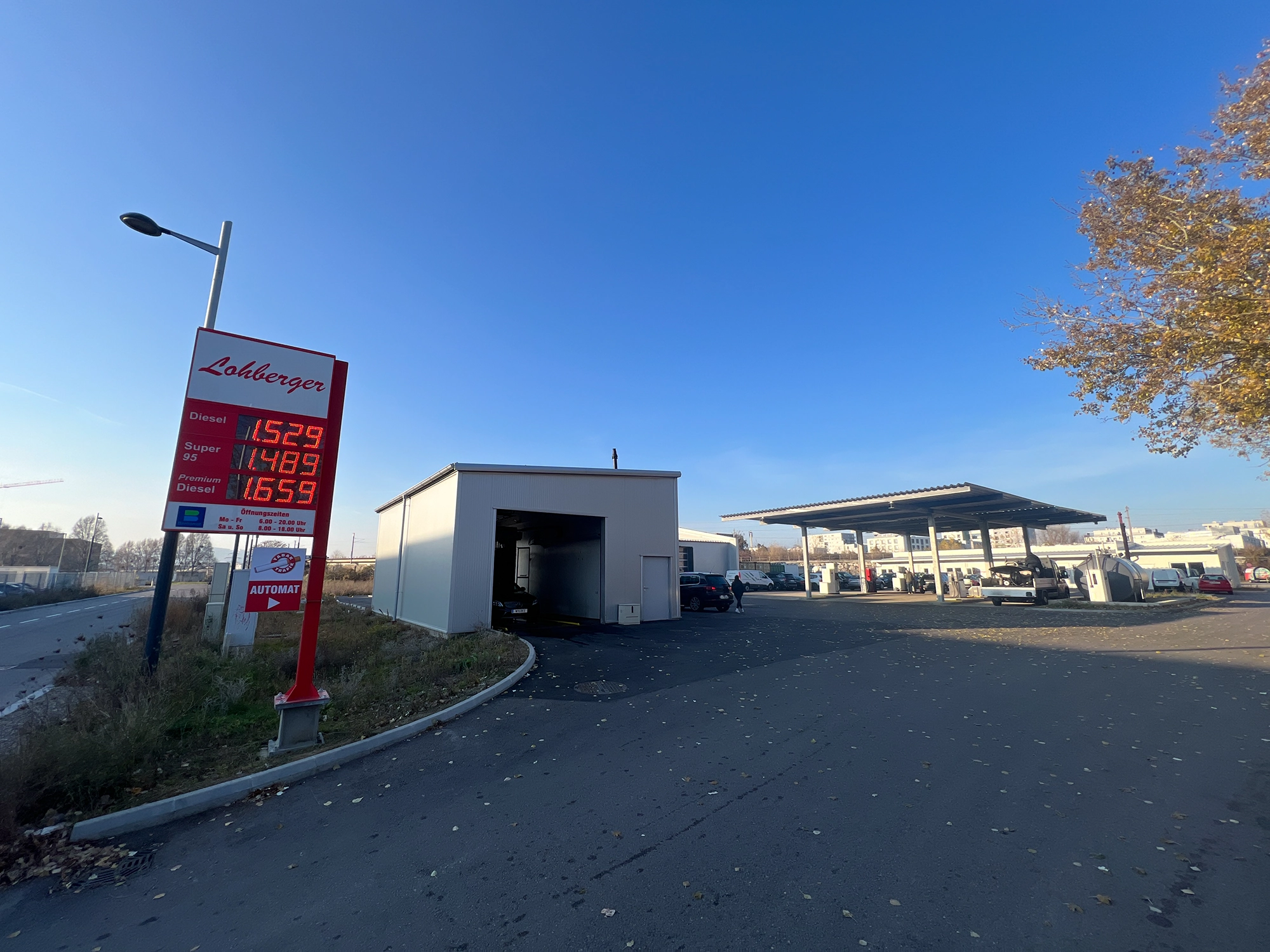 Lohberger Tankstelle Wien